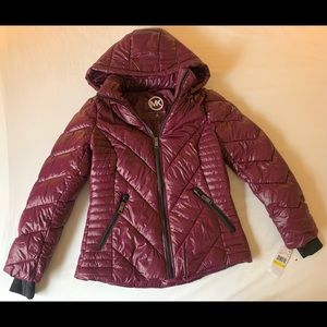NWT Stunning Michael Kors 💅 Winter Packable Ruby Puffer Coat Jacket